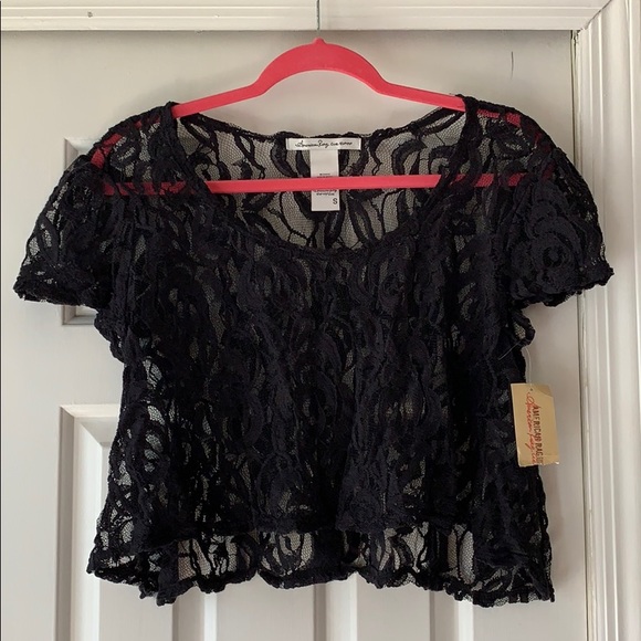 AMERICAN RAG LACE TOP - Picture 1 of 4